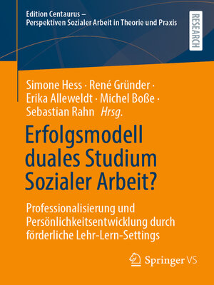 cover image of Erfolgsmodell duales Studium Sozialer Arbeit?